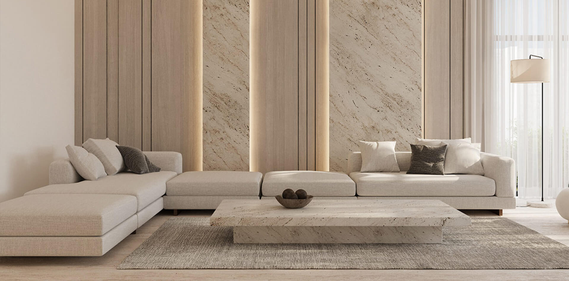 TASTEFUL TRAVERTINE