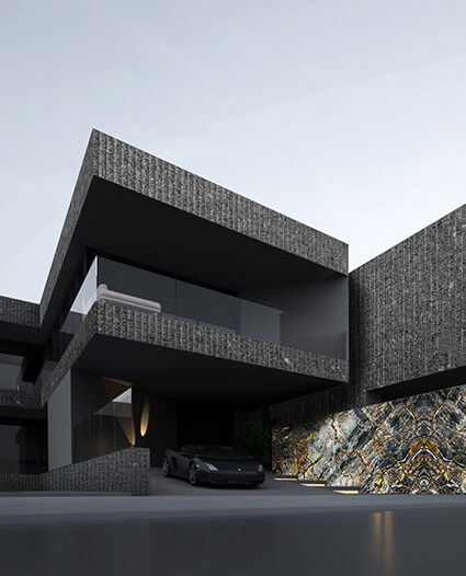 Front Wall Cladding